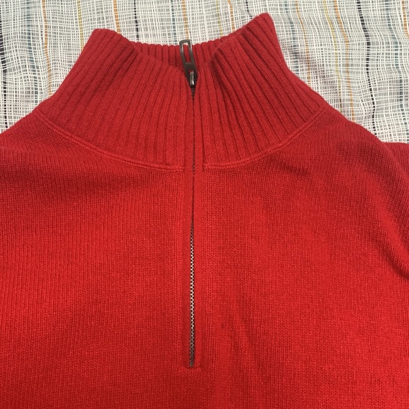 Marco Polo Men’s sweater. Half zip, pure new wool. XL, like new. - Picture 5 of 7